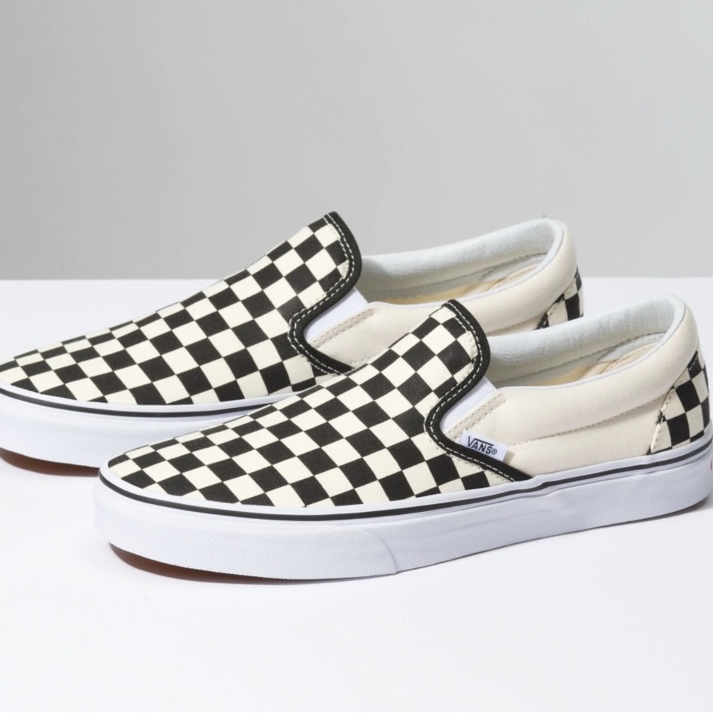 checkered vans